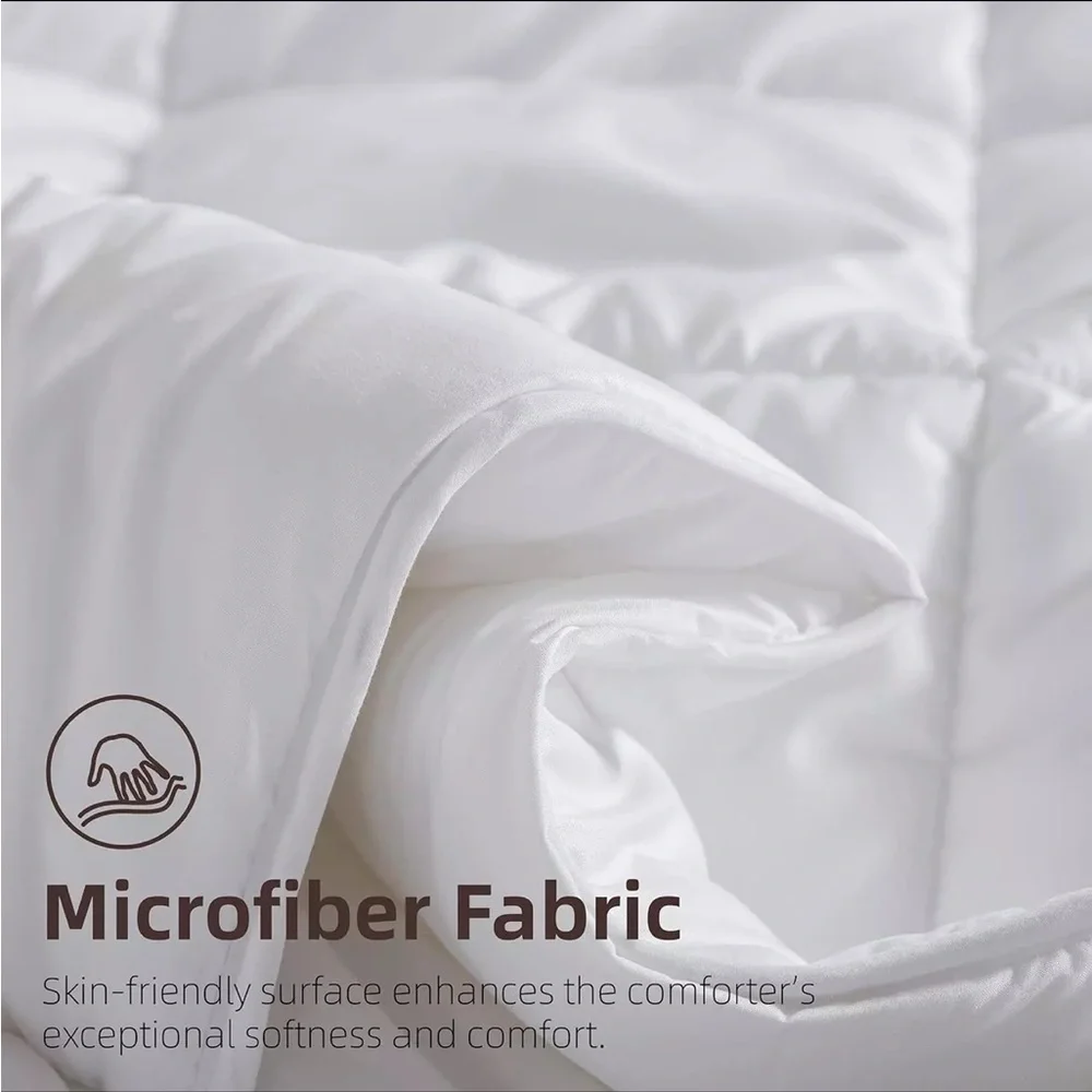 Full Size Duvet Insert Comforter with corner tabs All Season